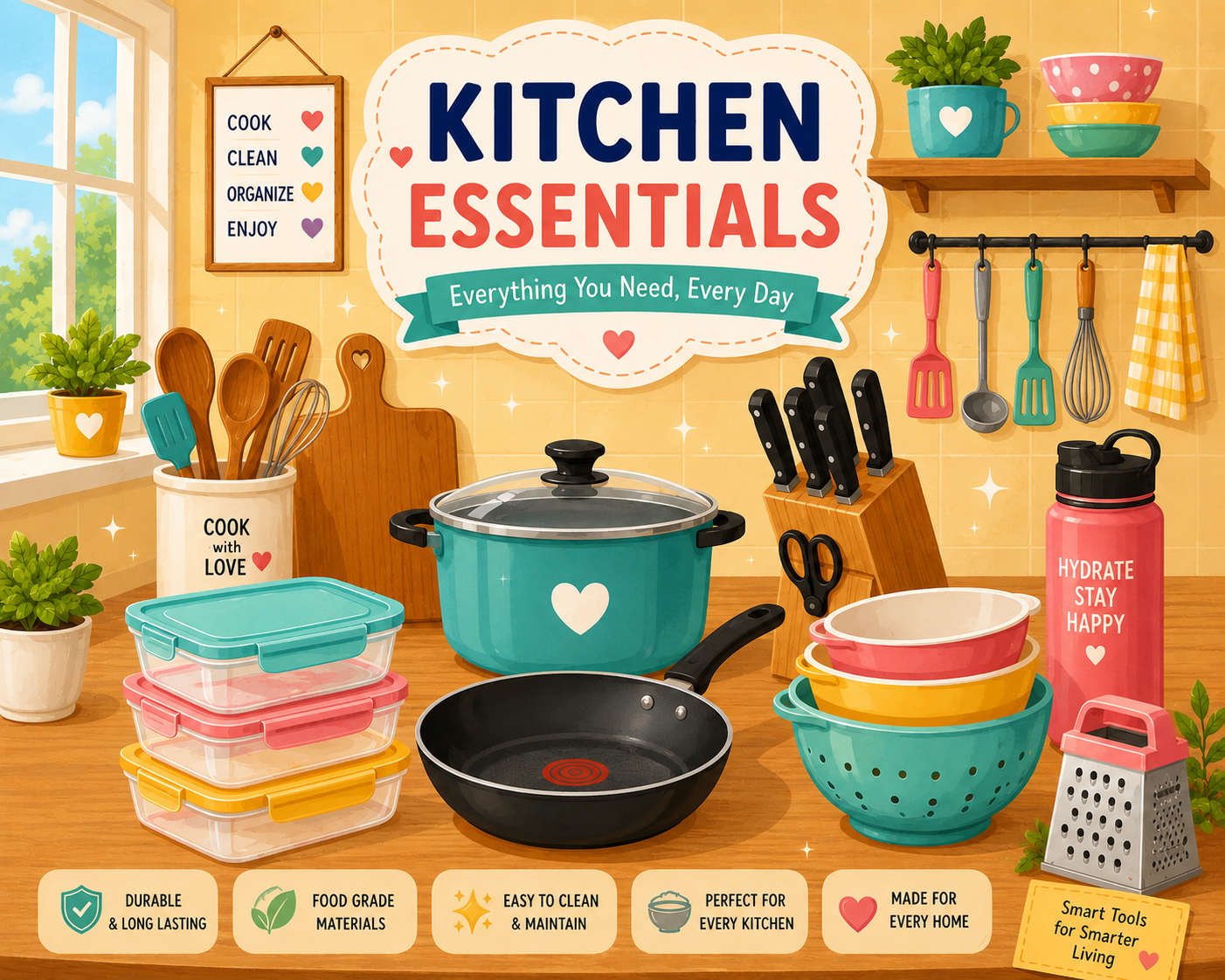 🍳 Kitchen Essentials 🍳