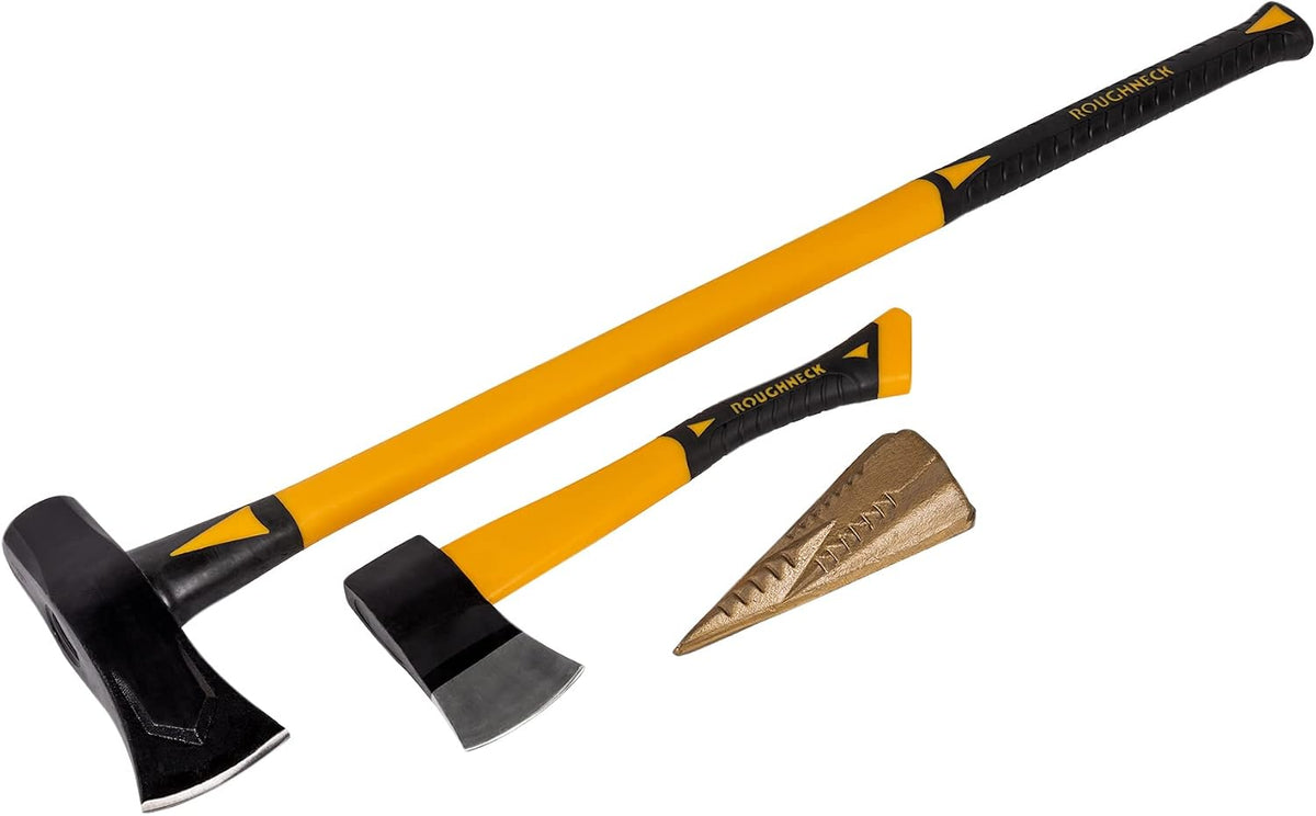 ROUGHNECK 3pcs Wood Cutting & Splitting Set