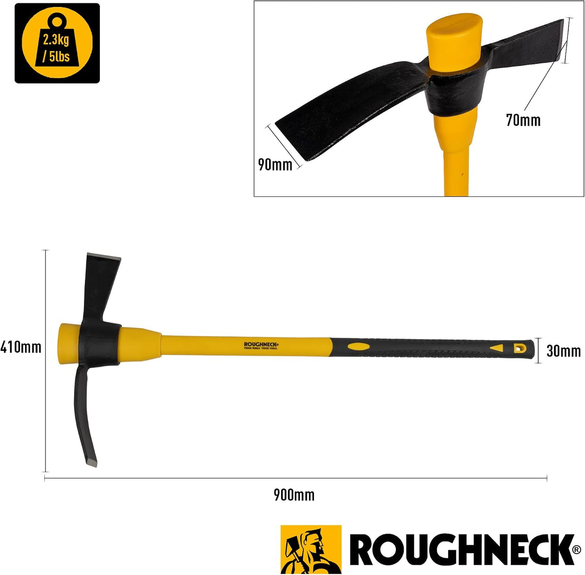 ROUGHNECK Cutter Mattock