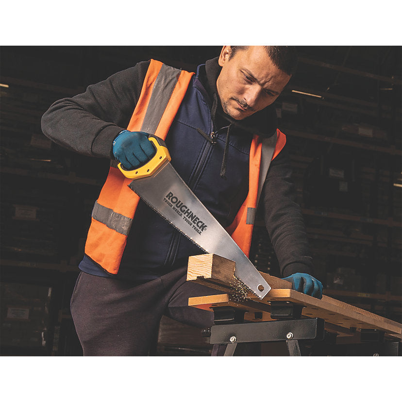 ROUGHNECK Tri-cut 8tpi Wood Hand Saw 20"