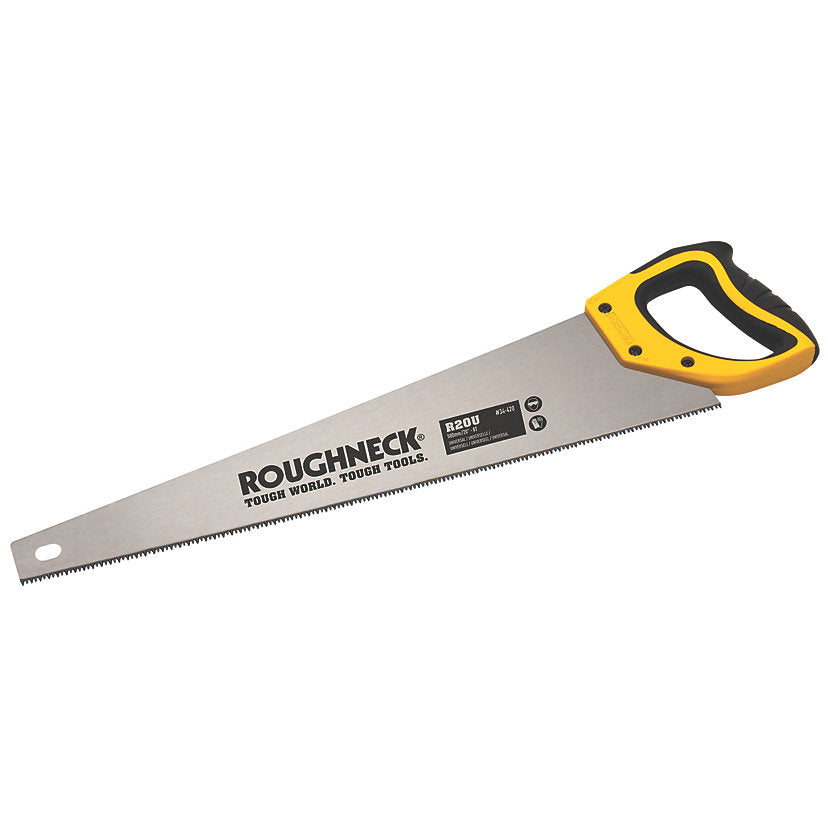 ROUGHNECK Tri-cut 8tpi Wood Hand Saw 20"
