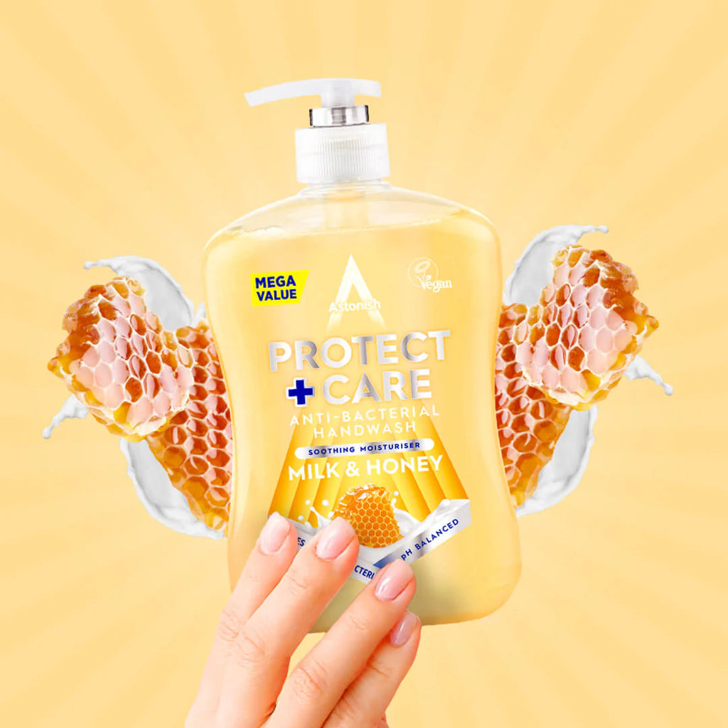 Astonish Protect + Care Antibacterial Handwash