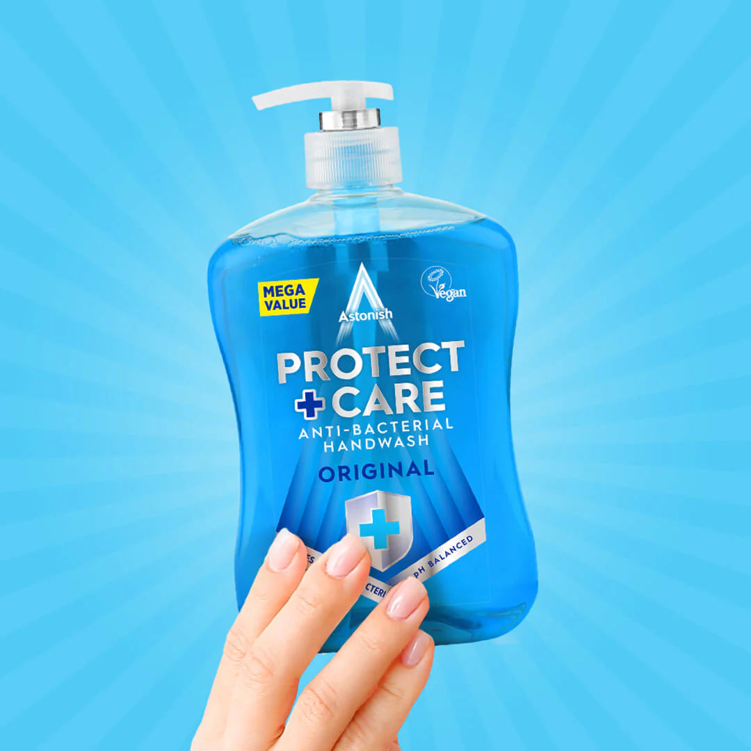 Astonish Protect + Care Antibacterial Handwash