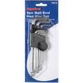 Supatool metric ball end hex key set
