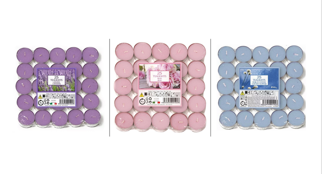 Tea Light Candles - Fragranced