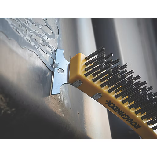 ROUGHNECK Soft Grip Carbon Steel Wire Brush