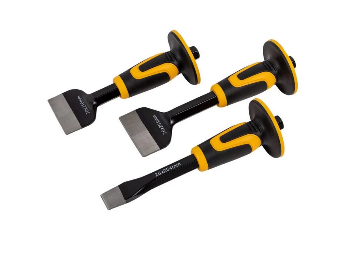 ROUGHNECK Chisel & Bolster Set
