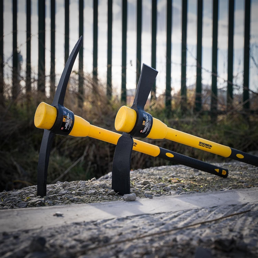 ROUGHNECK Pick Axe & Cutter Mattock - Twin Pack